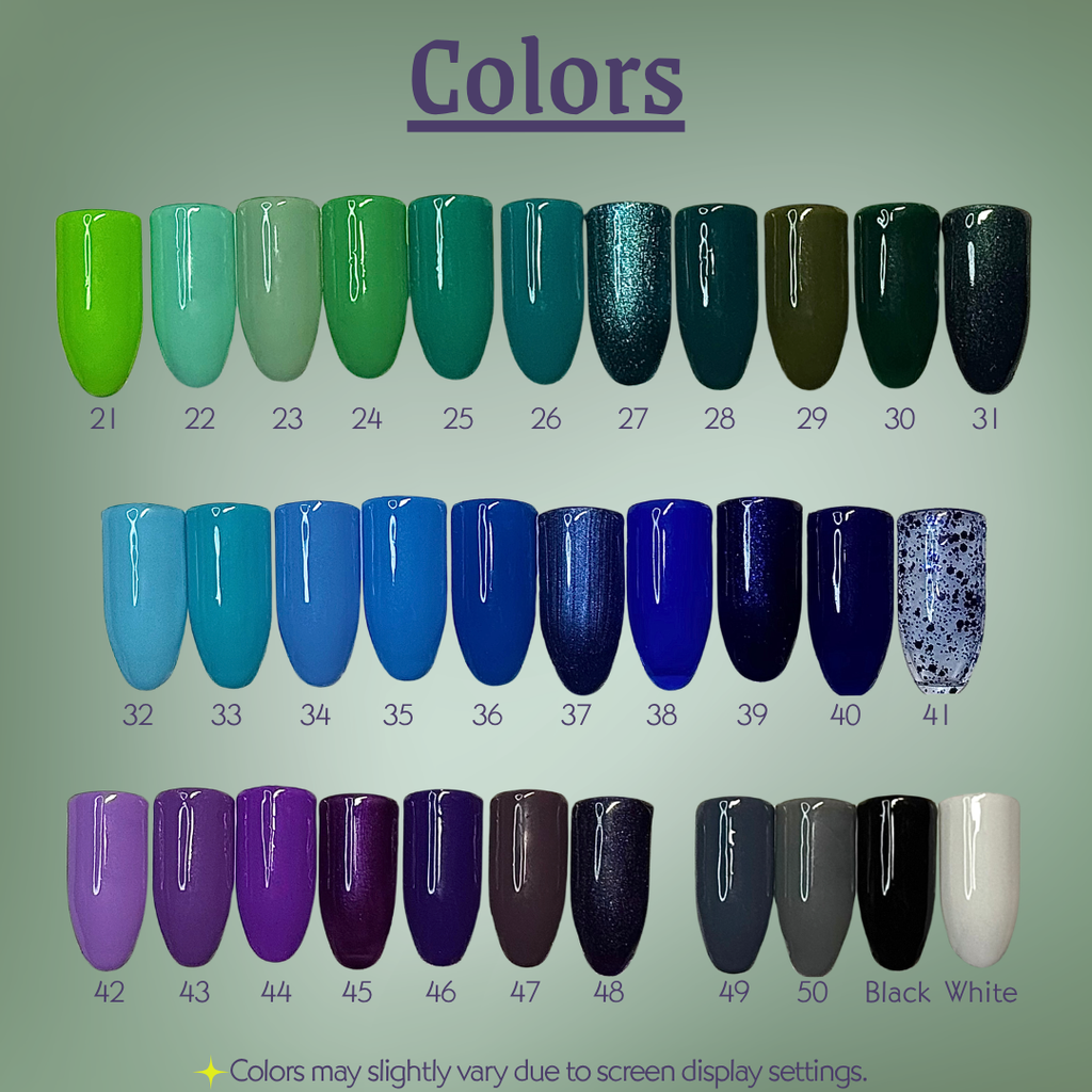 Single Color Nails