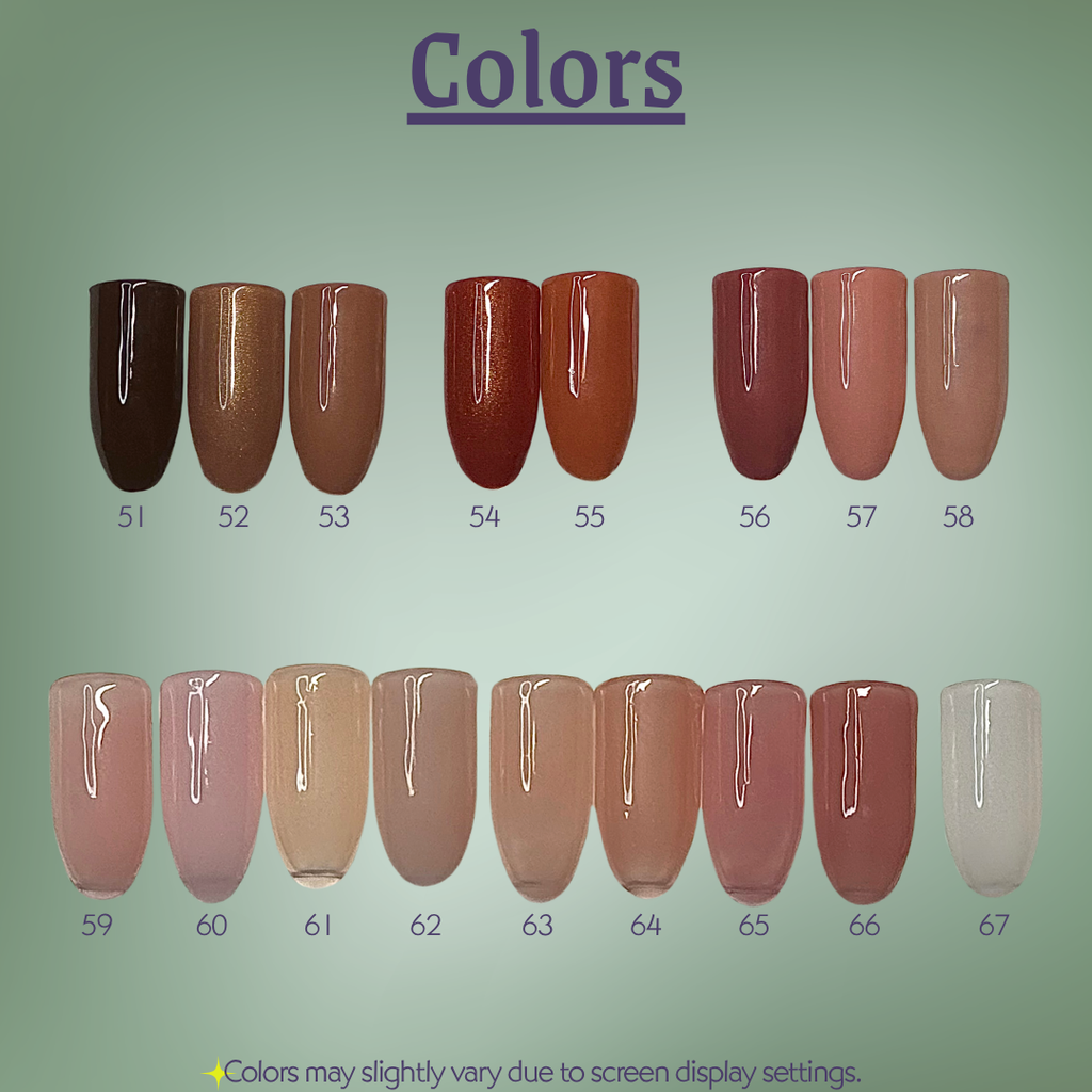 Single Color Nails