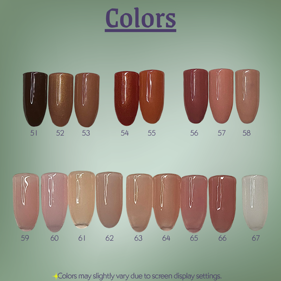 Single Color Nails